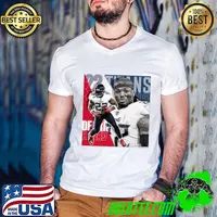 Derrick Henry American football running back for the Tennessee Titans T-Shirt Guys V Neck