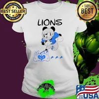Detroit Lions Mickey Love NFL Cartoon Football shirt