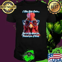 I May Look Calm But In My head Rooster Pecked 3 Times by focusln T-Shirt