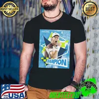 Jannik Sinner You Are Grand Slam Champion Australian Open 2024 Tennis TV Poster Shirt Guys V Neck
