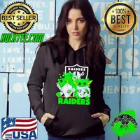 Las Vegas Raiders Baby Yoda Happy St.Patrick’s Day Shamrock shirt