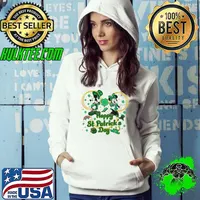 Mickey and Minnie happy St Patrick’s Day s Hoodie