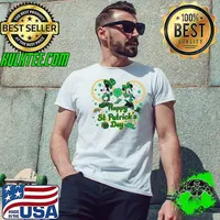 Mickey and Minnie happy St Patrick’s Day s Unisex