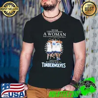Never Underestimate A Woman Who Understands Basketball And Loves Minnesota Timberwolves 2024 Signatures Shirt Guys V Neck