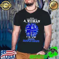 Never Underestimate A Woman Who Understands Hockey And Loves Toronto Maple Leafs Signatures 2024 Shirt Guys V Neck