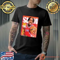 Philadelphia 76ers Sixers Star Point Guard Tyrese Maxey On The Cover Of Slam 248 30th Anniversary Takeover s Unisex