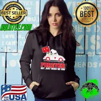 Snoopy and Woodstock driving car Chicago Bulls forever not just when we win s Hoodie