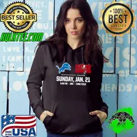 Tampa Bay Buccaneers vs Detroit Lions 2023 Divisional NFL Playoffs Shirt Hoodie