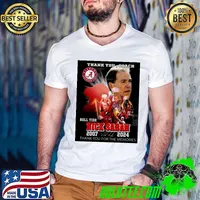 Thank You Coach Roll Tide Nick Saban 2004-2024 Thank You For The Memories Signature Shirt Guys V Neck