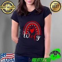 WIVFy IVF Transfer Day Leopard Rainbow Mother T-Shirt Ladies Tee