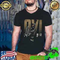 Alex Ovechkin Signature Russian professional ice hockey left winger Washington 802 OVI T-Shirt Guys V Neck