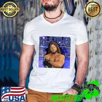 Allen Neal Jones AJ Styles an American professional wrestler T-Shirt Guys V Neck