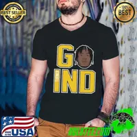 American professional basketball player for the Indiana Pacers myles turner go ind T-Shirt Guys V Neck
