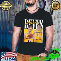 American professional basketball player for the Los Angeles Lakers Austin Reaves T-Shirt Guys V Neck