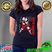 Awesome david Savard Superstar Pose Canadian professional ice hockey defenceman for the Montreal Canadiens T-Shirt Ladies Tee