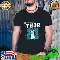 Awesome jT Thor South Sudanese-American professional basketball player for the Charlotte Hornets T-Shirt Guys V Neck