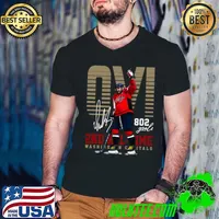 Best alex Ovechkin OVI Signature Russian professional ice hockey left winger and captain of the Washington Capitals T-Shirt Guys V Neck