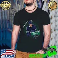 Brock Boeser Vancouver Dots American professional ice hockey player signature T-Shirt Guys V Neck