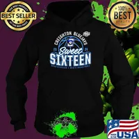 Creighton Bluejays 2024 NCAA Men’s Basketball Tournament March Madness Sweet Sixteen Defensive Stance Shirt Hoodie