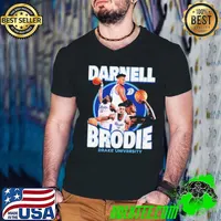 Drake Bulldogs 2024 NCAA Men’s Basketball Darnell Brodie 2023 – 2024 Post Season Shirt
