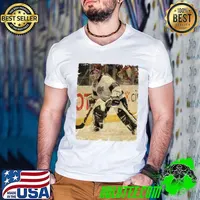 Felix Potvin Canadian former professional ice hockey goaltender Los Angeles Kings 2000 T-Shirt Guys V Neck