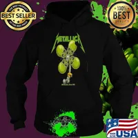 For Metallica Since 1981 Happy St Patrick’s Day Feliz Dia De San Patricio Since s Hoodie