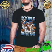 Funny kyrie Irving Collage American professional basketball player for the Dallas Mavericks T-Shirt Guys V Neck