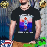 Jesus haters will see you walk on water and say he can’t swim s Guys V Neck