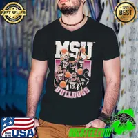 Mississippi State NCAA Men’s Basketball Official 2023 2024 Post Season Shirt Guys V Neck