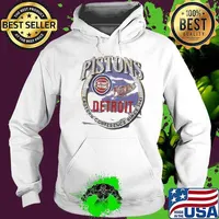 Mitchell & Ness Tan Detroit Pistons Hardwood Classics Vintage Soul Crown Jewels T-s Hoodie