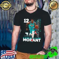 Nice ja Morant Run American professional basketball player for the Memphis Grizzlies T-Shirt Guys V Neck