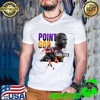 Original chris Paul Point American professional basketball player for the Golden State God Collage T-Shirt Guys V Neck