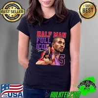 Original vince Carter Halfman Signature American former professional basketball player T-Shirt Ladies Tee