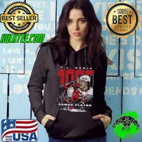 T.J. Oshie Washington 1000 Games American professional ice hockey T-Shirt Hoodie