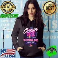 The Ocean City Old School Cars Summer Cruise Catch Wave Car T-Shirt Hoodie