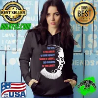 The vote is the emblem or your equality women of america rbg s Hoodie