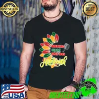 Top breaking Chains Since 1865 juneteenth Sunflower T-Shirt Guys V Neck