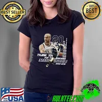 Top manu Ginobili Thank You For The memories Argentine former professional basketball T-Shirt Ladies Tee