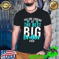 You are looking at the best Big Brother Ever Big Brother T-Shirt Guys V Neck