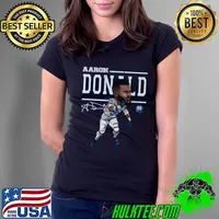 Aaron Donald Los Angeles R Coon American former football defensive T-Shirt Ladies Tee