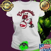 Arkansas Razorbacks Caliparidise Hogs s Ladies tee