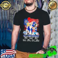 Awesome American Dad 20th Anniversary 2005 2025 Thank You For The Memories Signatures Shirt Guys V Neck