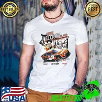 Chase Elliot Checkered Flag Sports 2024 Autotrader EchoPark Automotive 400 Race Win s Guys V Neck