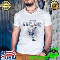 Conor Garland American professional ice hockey right winger for the Vancouver Canucks T-Shirt Guys V Neck