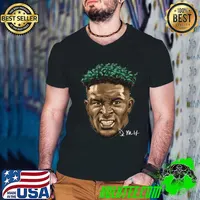 D.K. Metcalf American football wide receiver for Seattle Seahawks Stare T-Shirt Guys V Neck