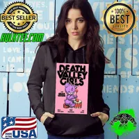 Death Valley Girls March 15 2024 Yes Pink Room Manchester England s Hoodie