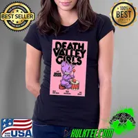 Death Valley Girls March 15 2024 Yes Pink Room Manchester England s Ladies Tee