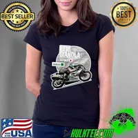 Ezio Gianola 1989 Suzuka Italian Grand Prix motorcycle road racer T-Shirt Ladies Tee