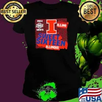 Illinois Fighting Illini 2024 Men’s Basketball Sweet Sixteen s Ladies tee
