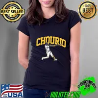 Jackson Chourio Venezuelan professional baseball outfielder Slugger Swing T-Shirt